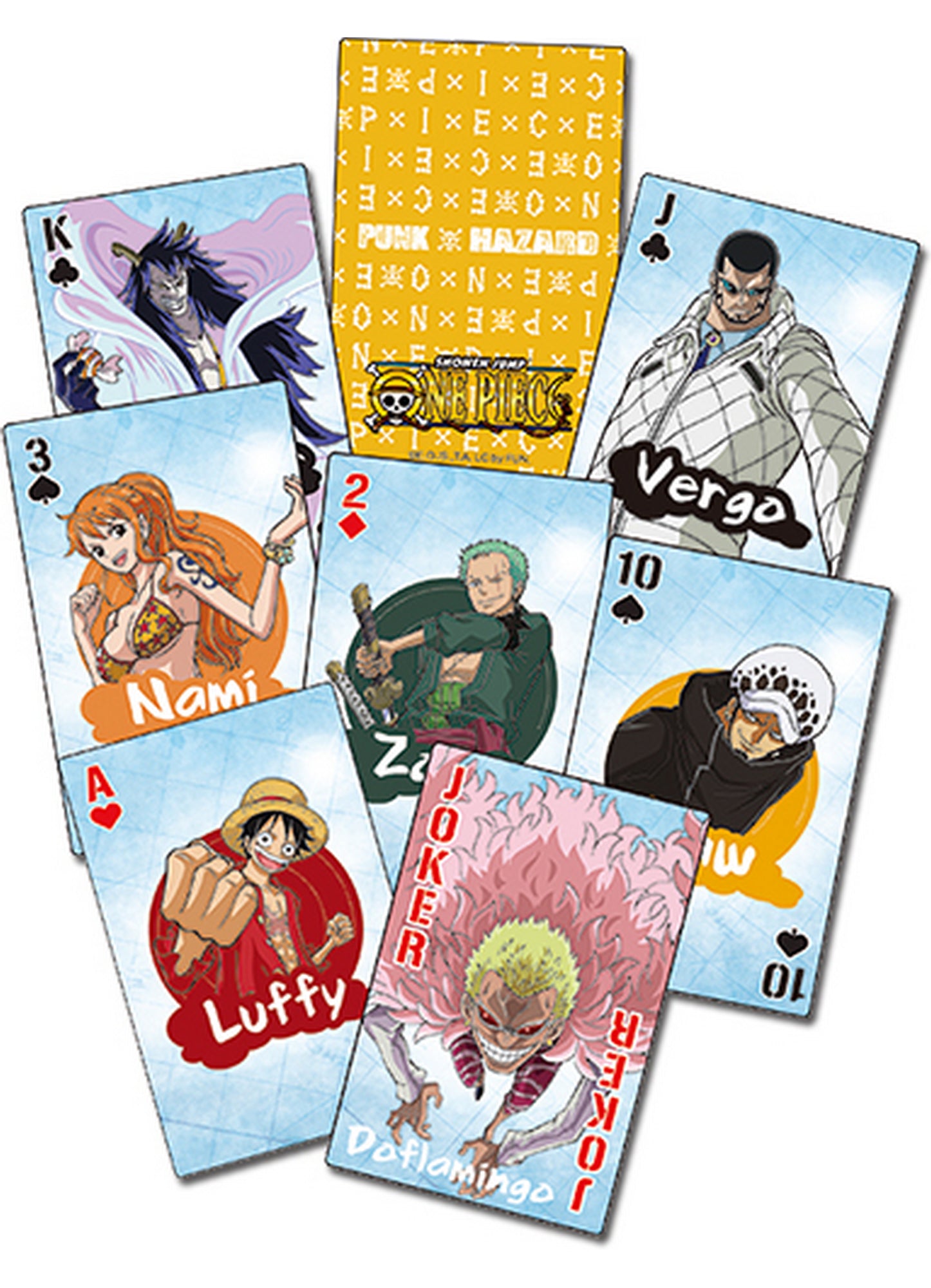 One Piece - Punk Hazard Playing Cards