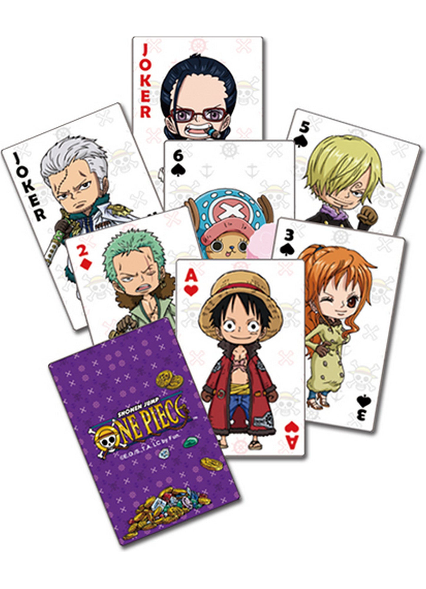 One Piece - Group Playing Cards
