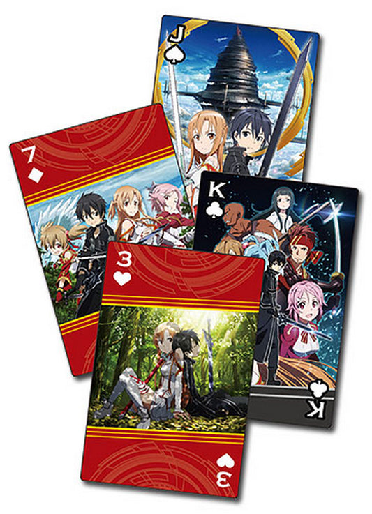 Sword Art Online - Group Playing Cards