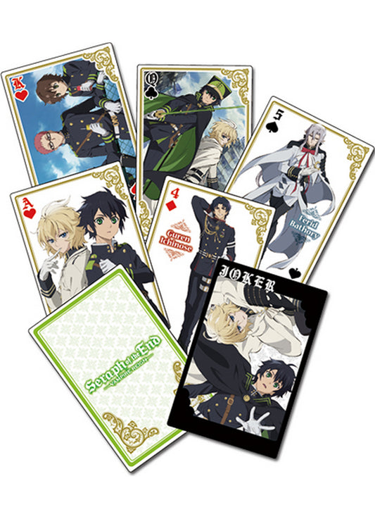 Seraph Of The End - Group Playing Cards