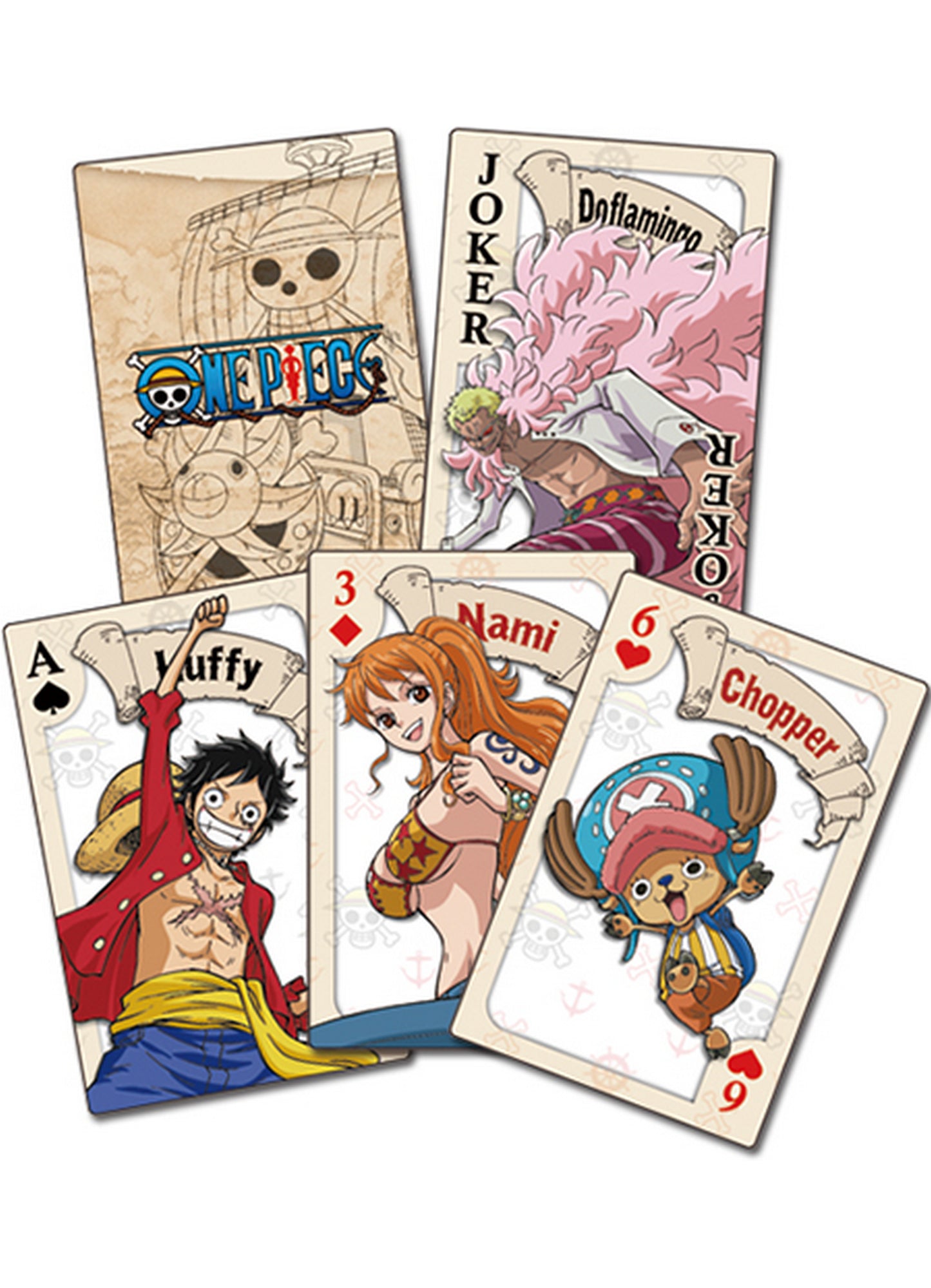 One Piece - Punk Hazard Group Playing Cards
