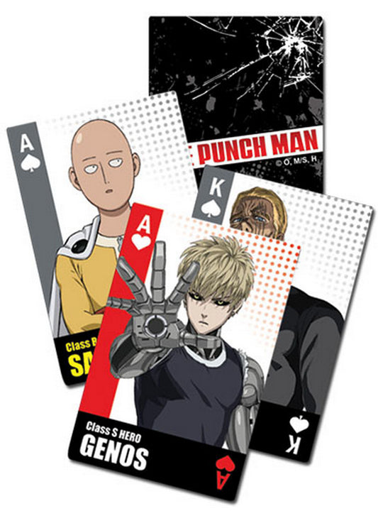 One Punch Man - Characters Bust Group Playing Cards