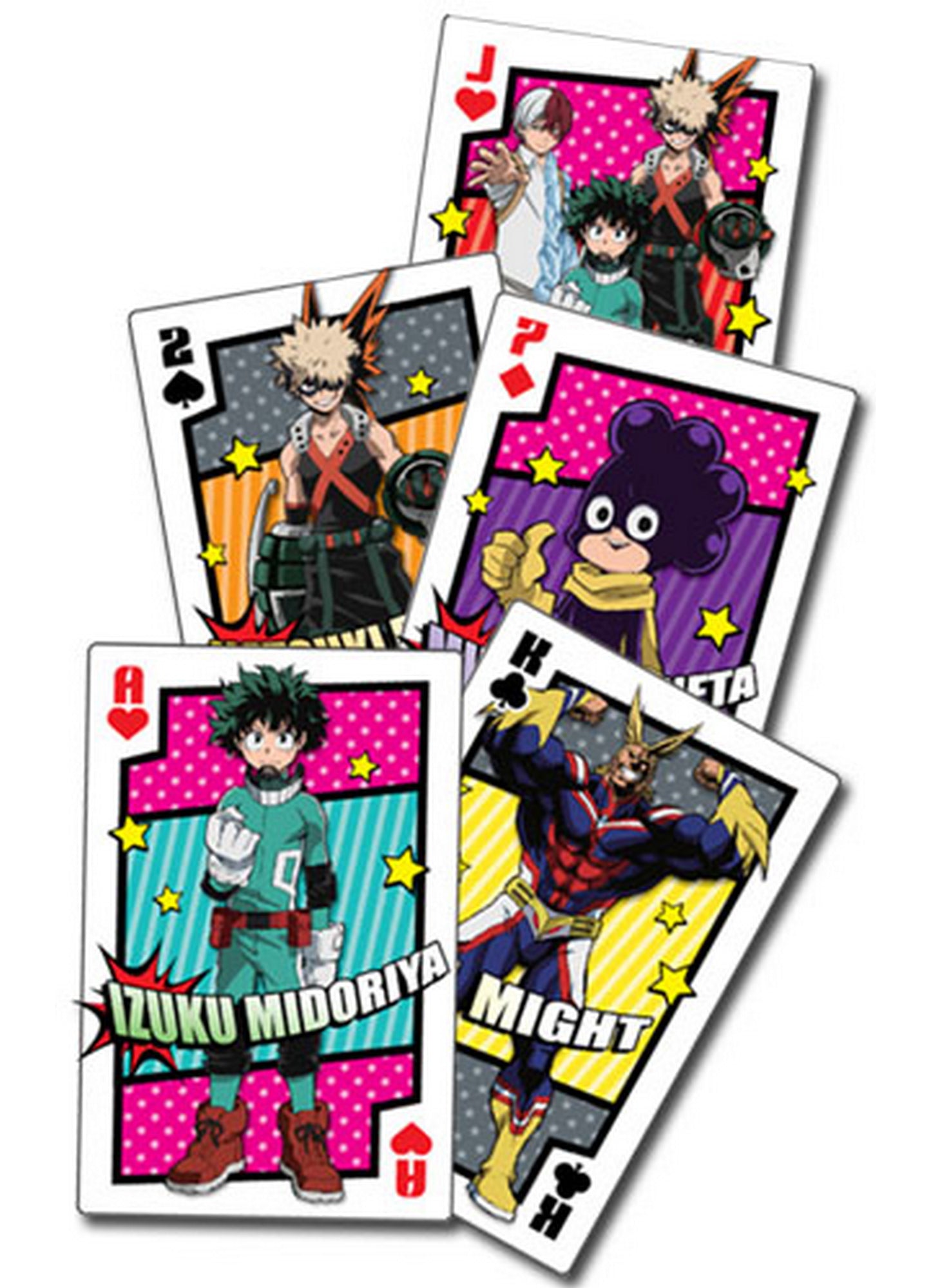 My Hero Academia - Hero Costume Group Playing Cards