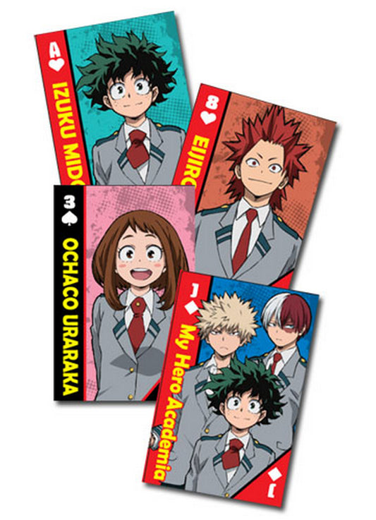 My Hero Academia - School Uniforms Group Playing Cards