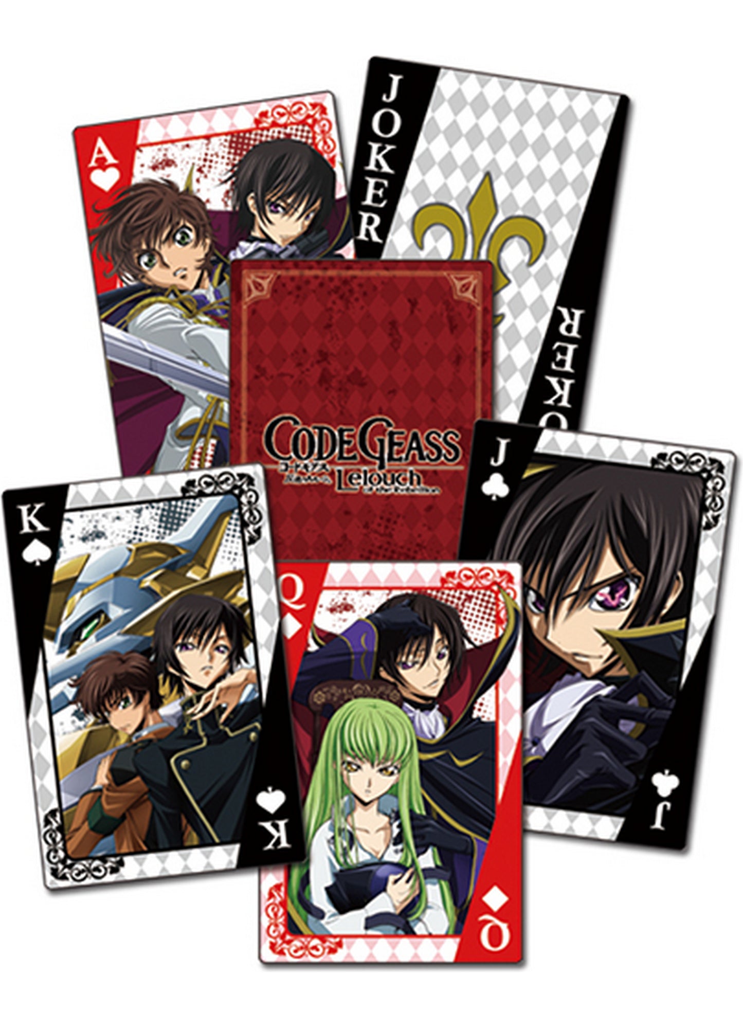 Code Geass S1 - Group Playing Cards