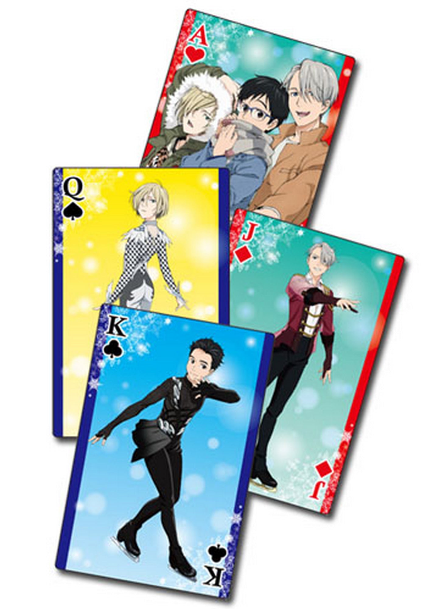 Yuri! On Ice - Screenshots Playing Cards