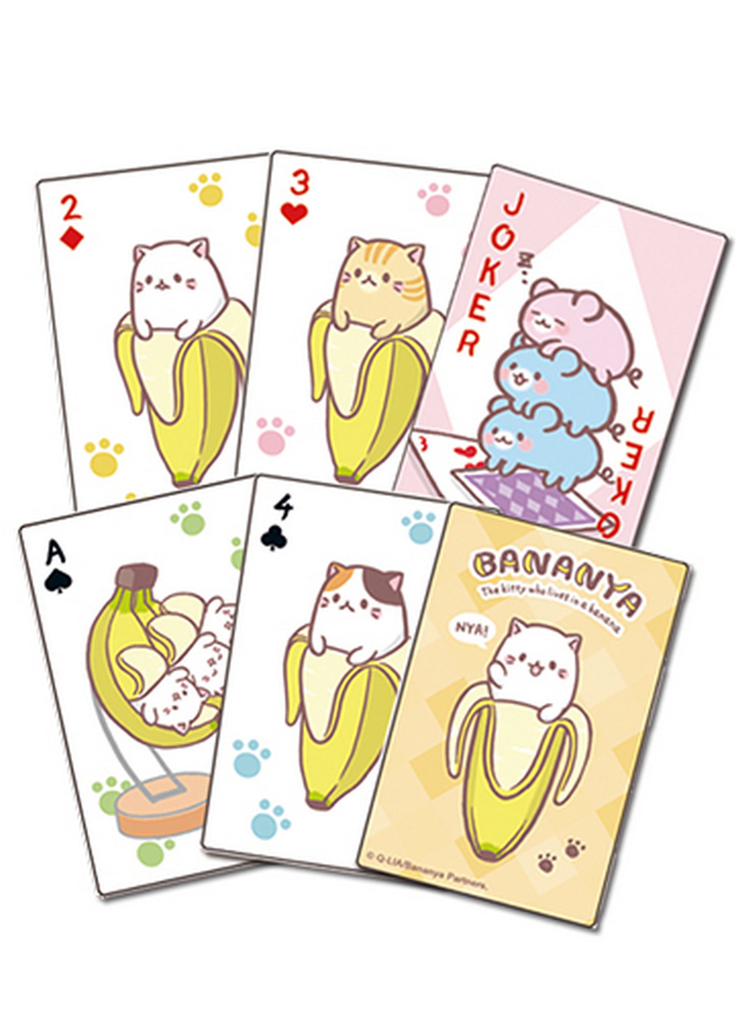 Bananya - Bananya Group Playing Cards