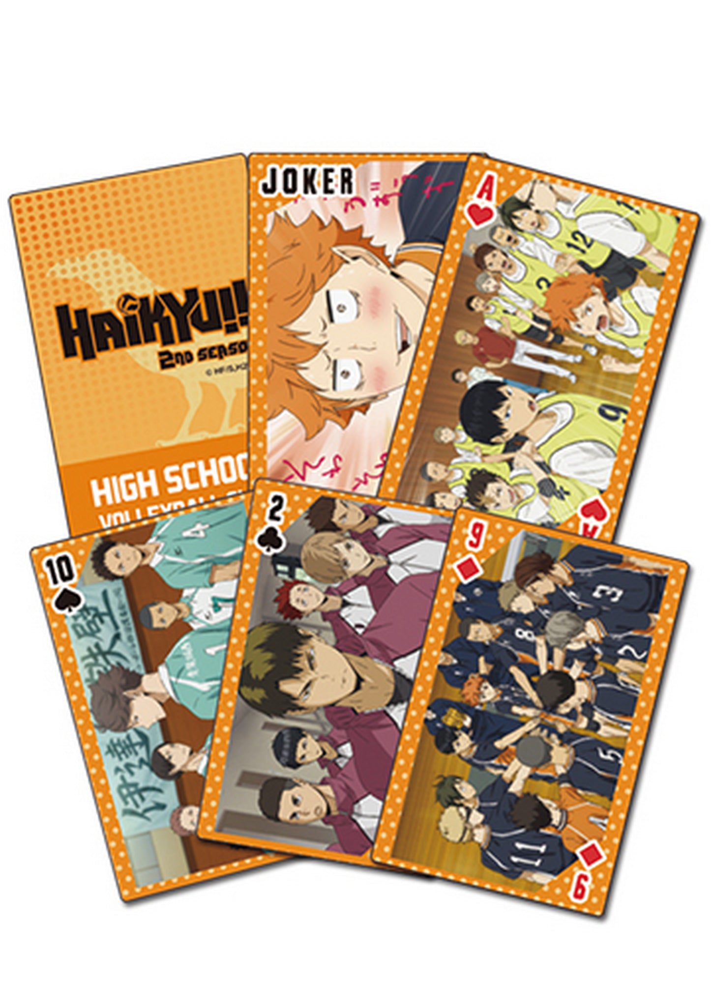 Haikyu S2 - Big Group Playing Cards