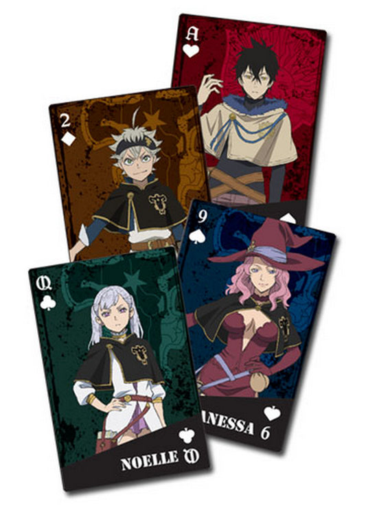 Black Clover - Group Playing Cards