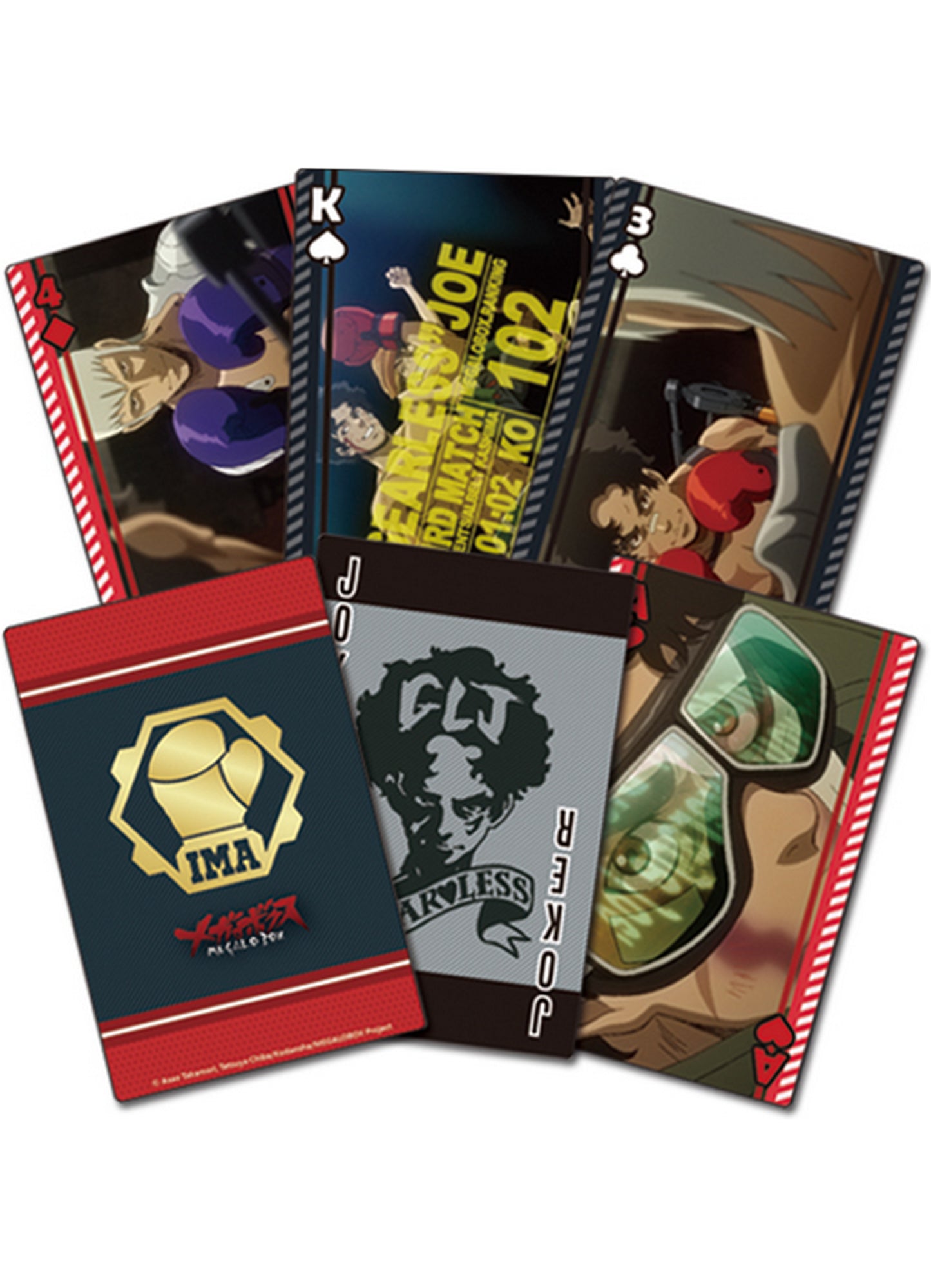 Megalobox - Screenshot Playing Cards