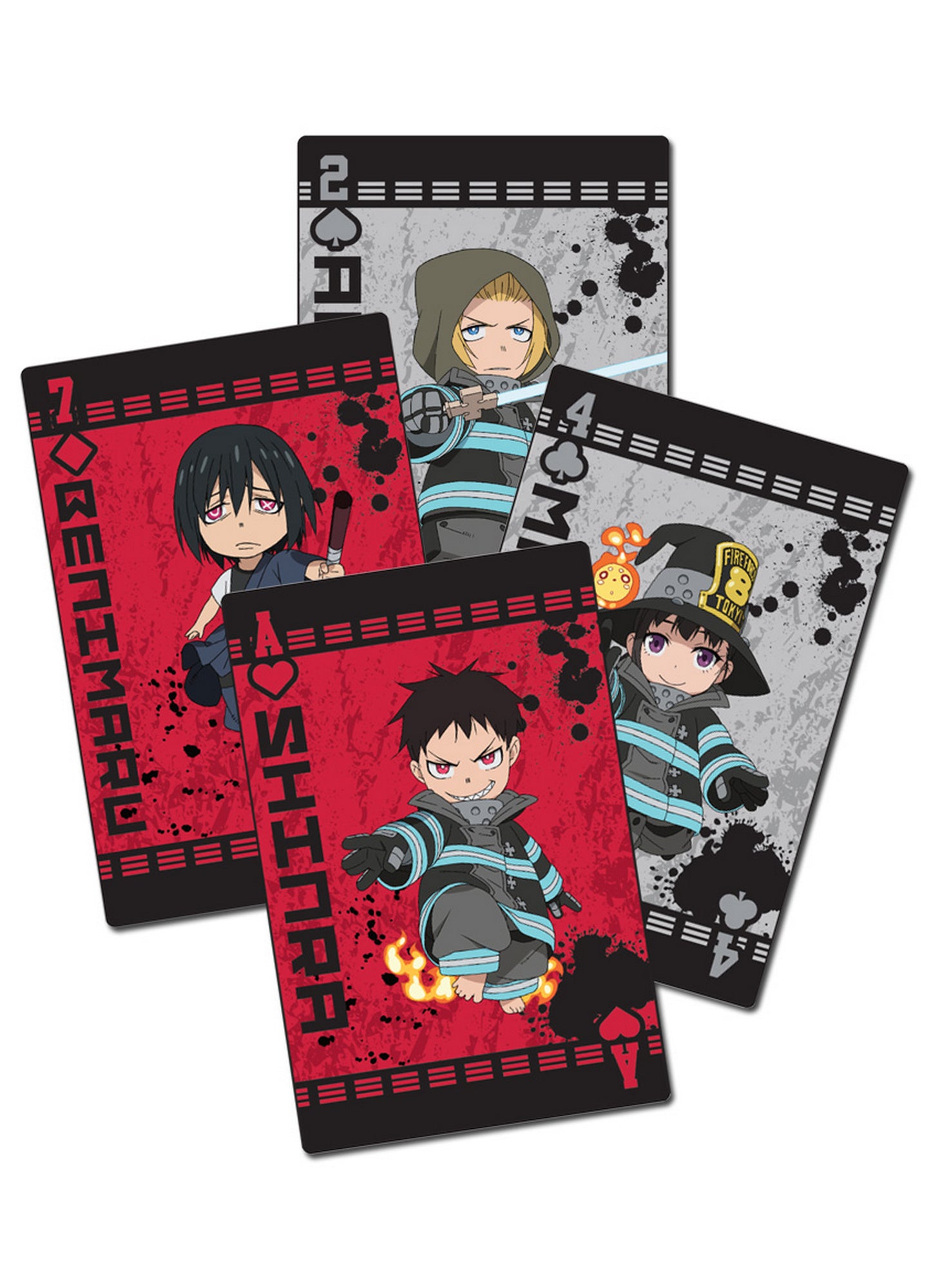 Fire Force - SD Group Playing Cards