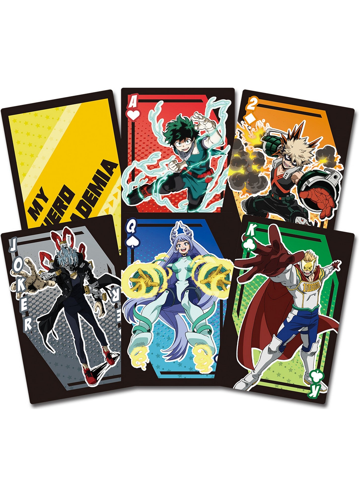 My Hero Academia S3 - Action Pose Playing Cards