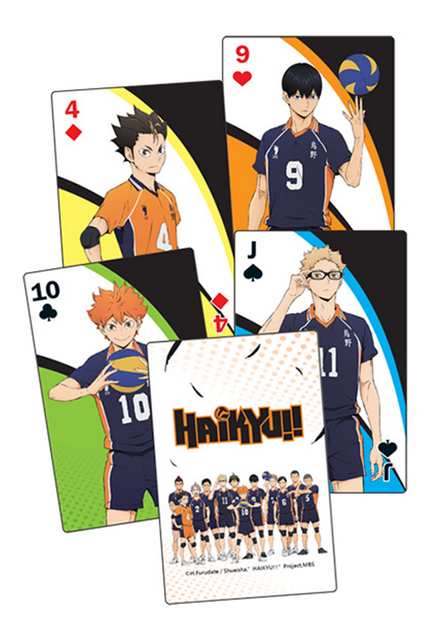 Haikyu S4 - Group Playing Cards