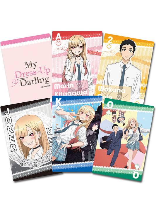 My Dress-Up Darling - Group Character With Lace Playing Cards