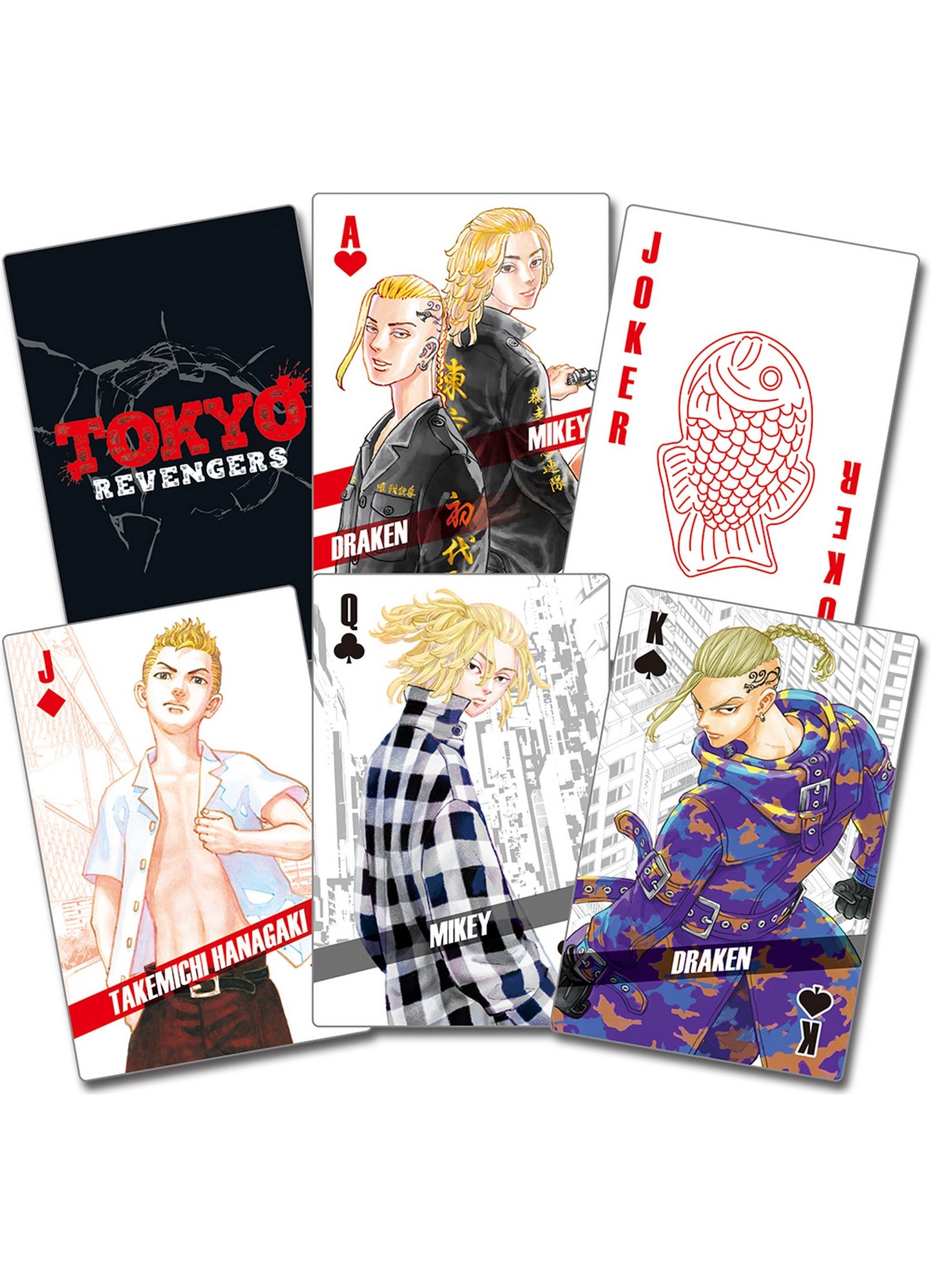 Tokyo Revengers - Cover Art Group Playing Cards