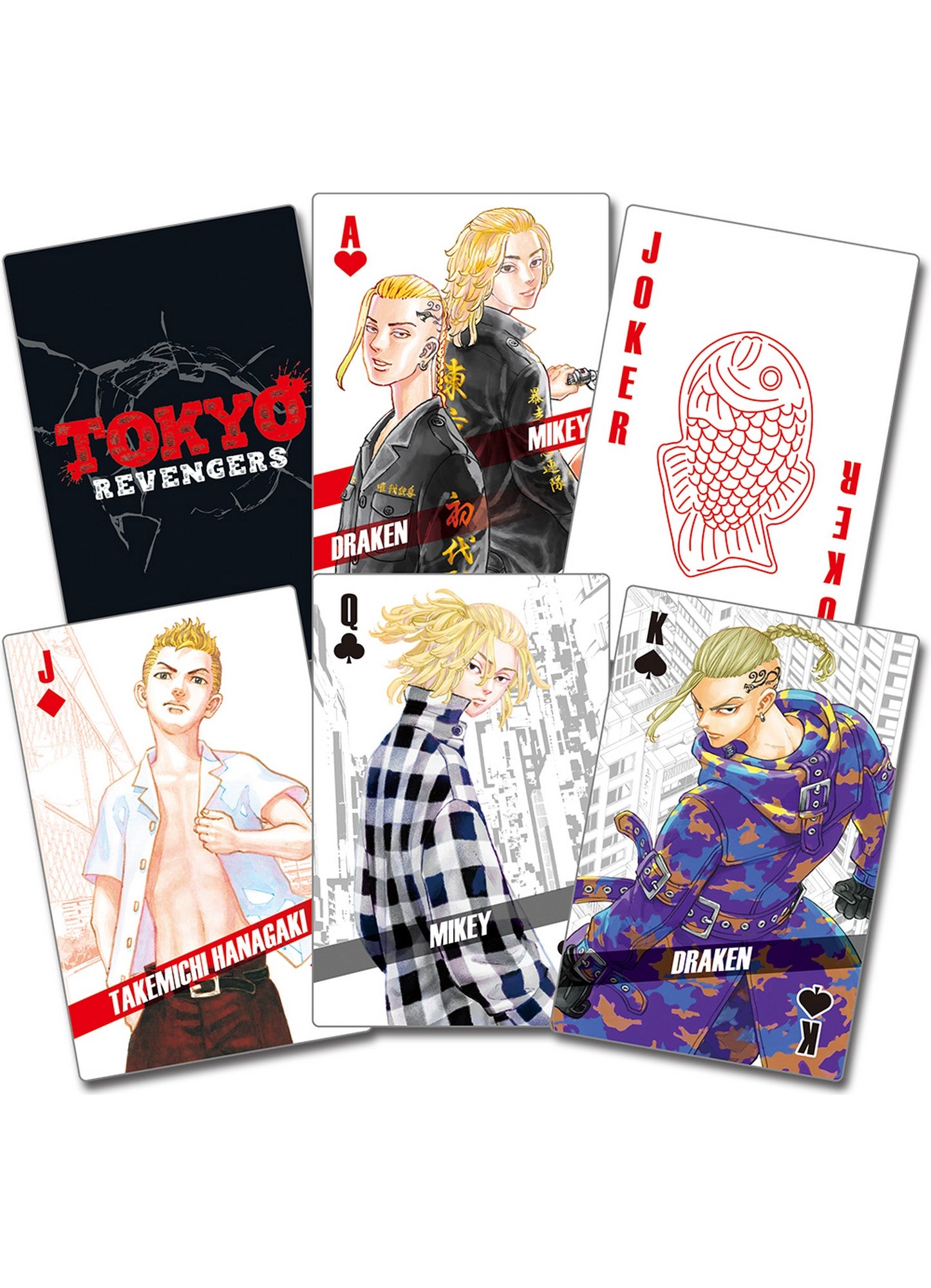 Tokyo Revengers - Cover Art Group Playing Cards