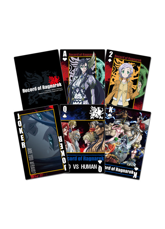 Record Of Ragnarok - Character Group Playing Card