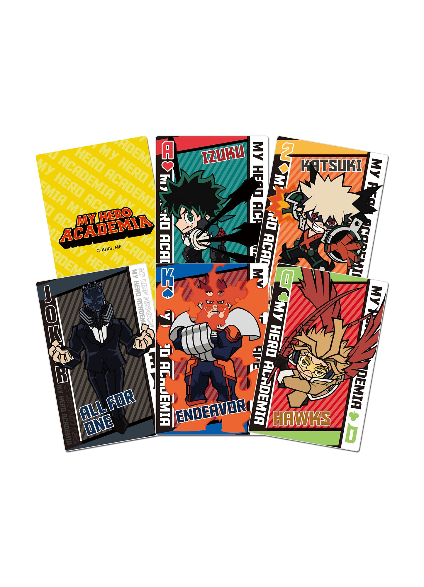 My Hero Academia S6 - Mha Character SD Art Playing Cards