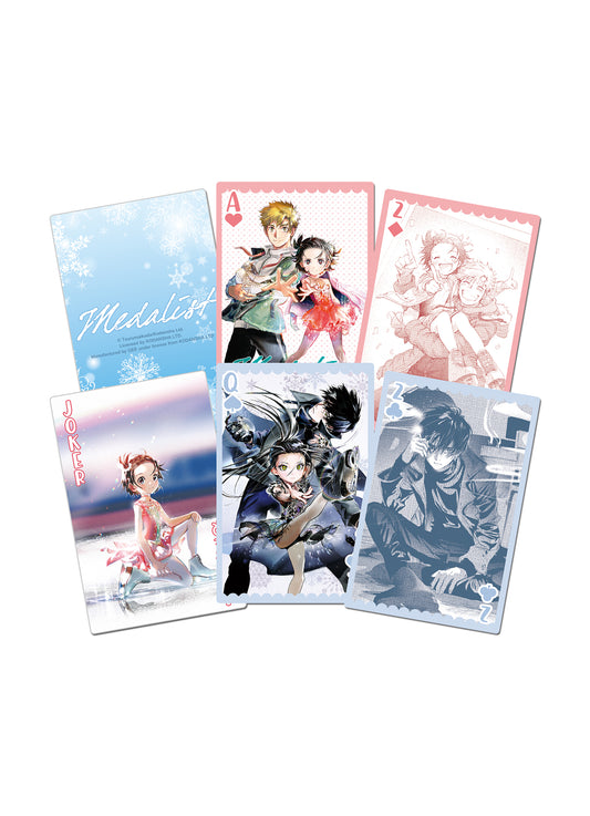 Medalist Manga - Screenshot Group Playing Cards