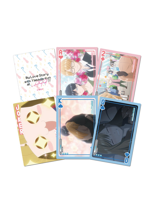 My Love Story With Yamada At Lv999 - Akane Kinoshita & Akito Yamada In Game Black Men's T-Shirt