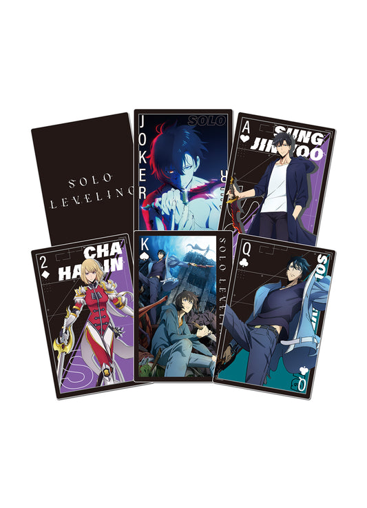 Solo Leveling - Group Character Stand Art Playing Cards