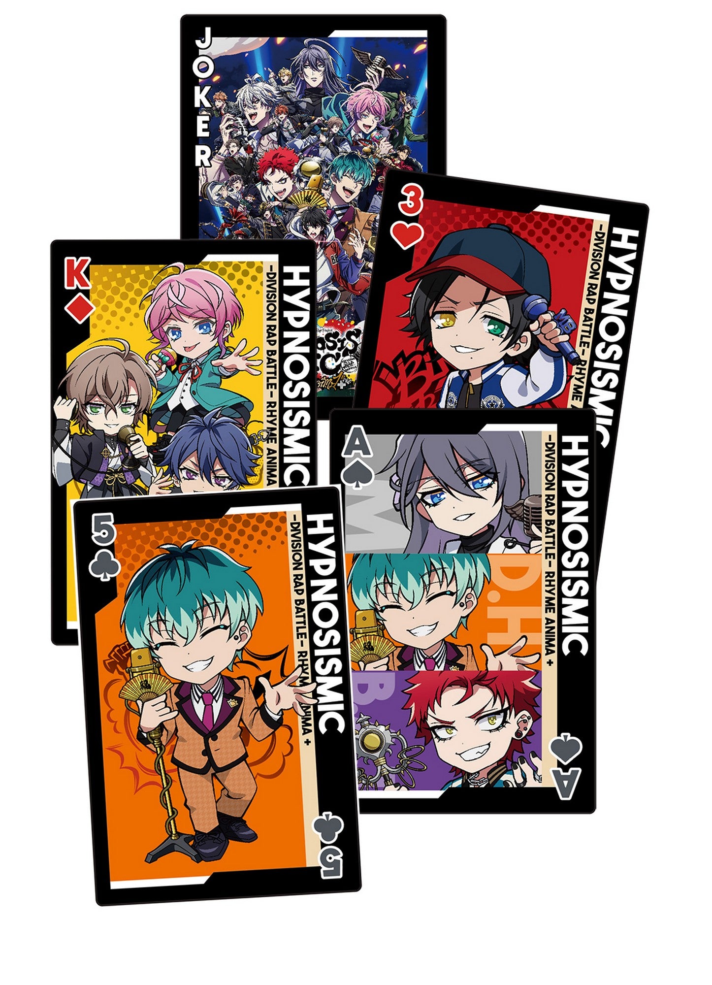 Hypnosis Mic S2 - SD Group Playing Cards