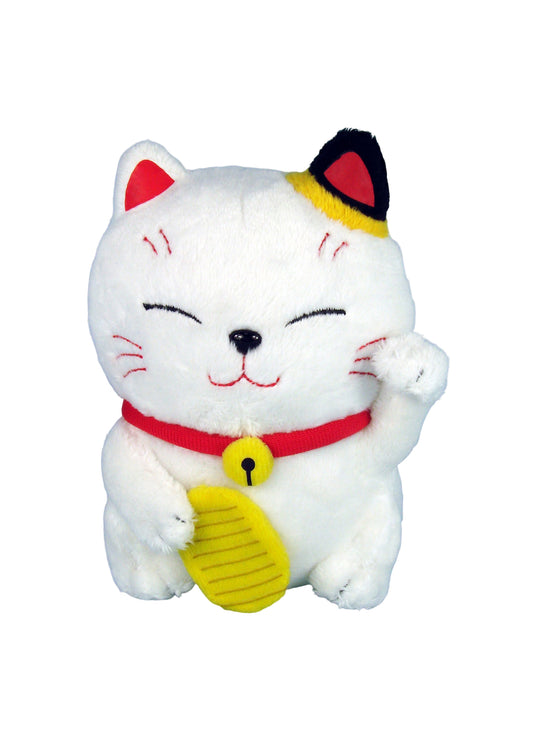 Lucky Cat Plush 5"H