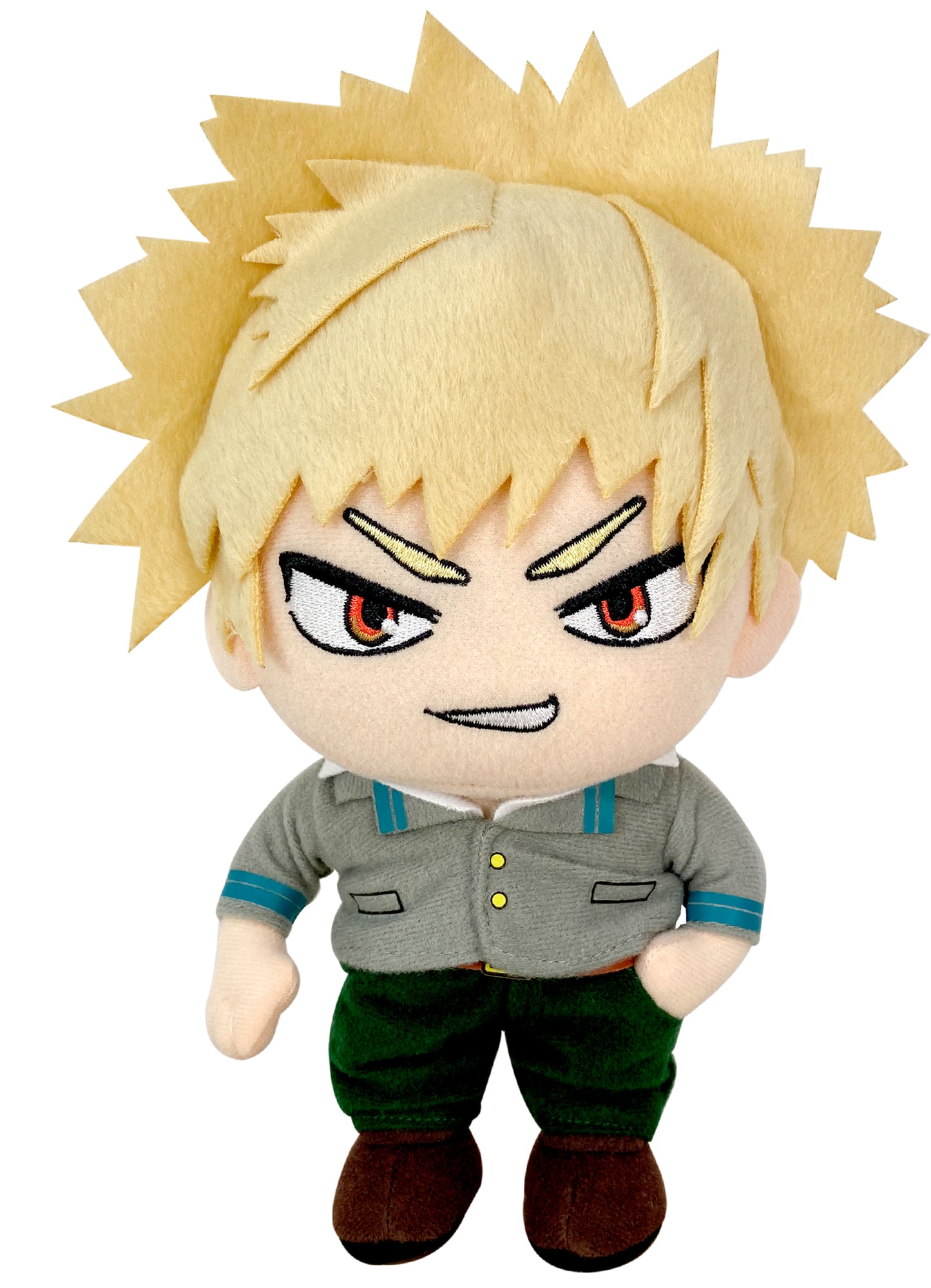My Hero Academia - Katsuki Bakugo Uniform Plush 8"H