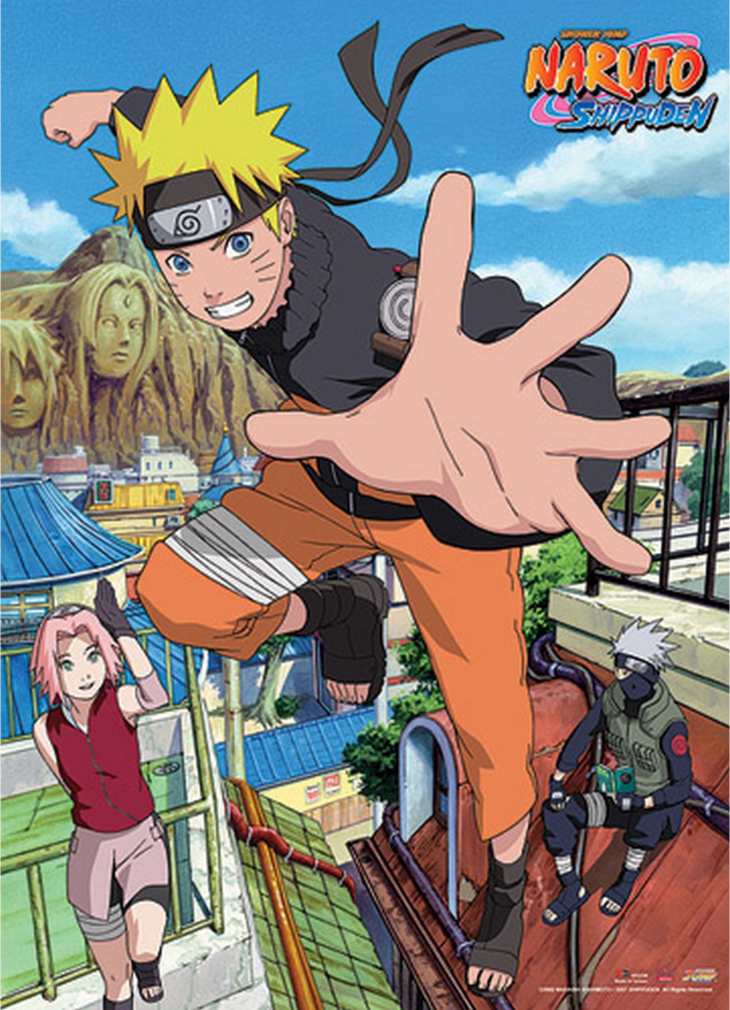 Naruto Shippuden - Naruto Uzumaki Homecoming Wall Scroll 31"W x 43"H