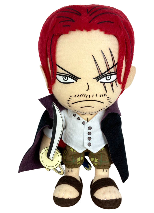 One Piece - Red Haired Shanks Plush 8"H