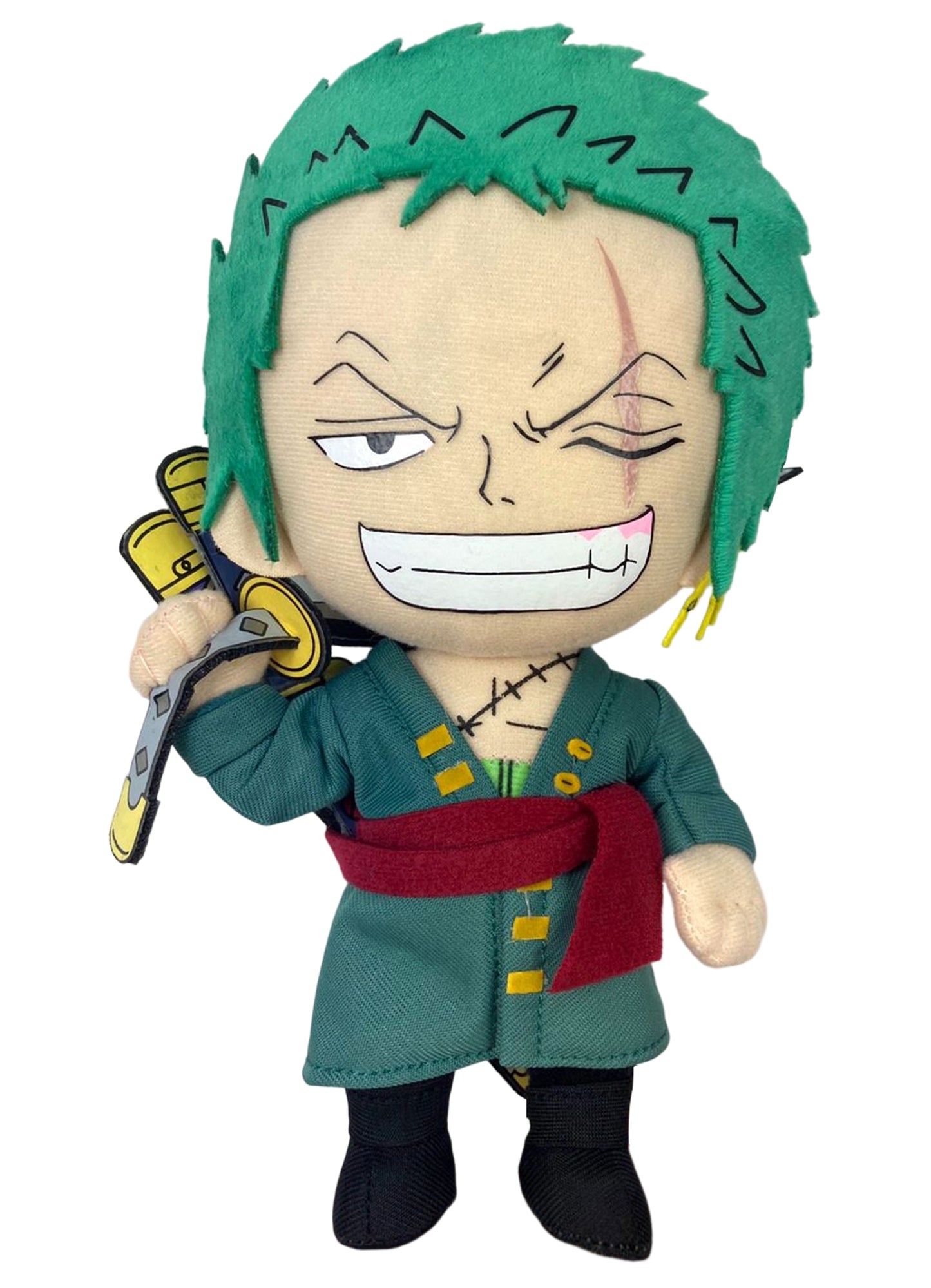 One Piece - Roronoa Zoro Plush 8"H