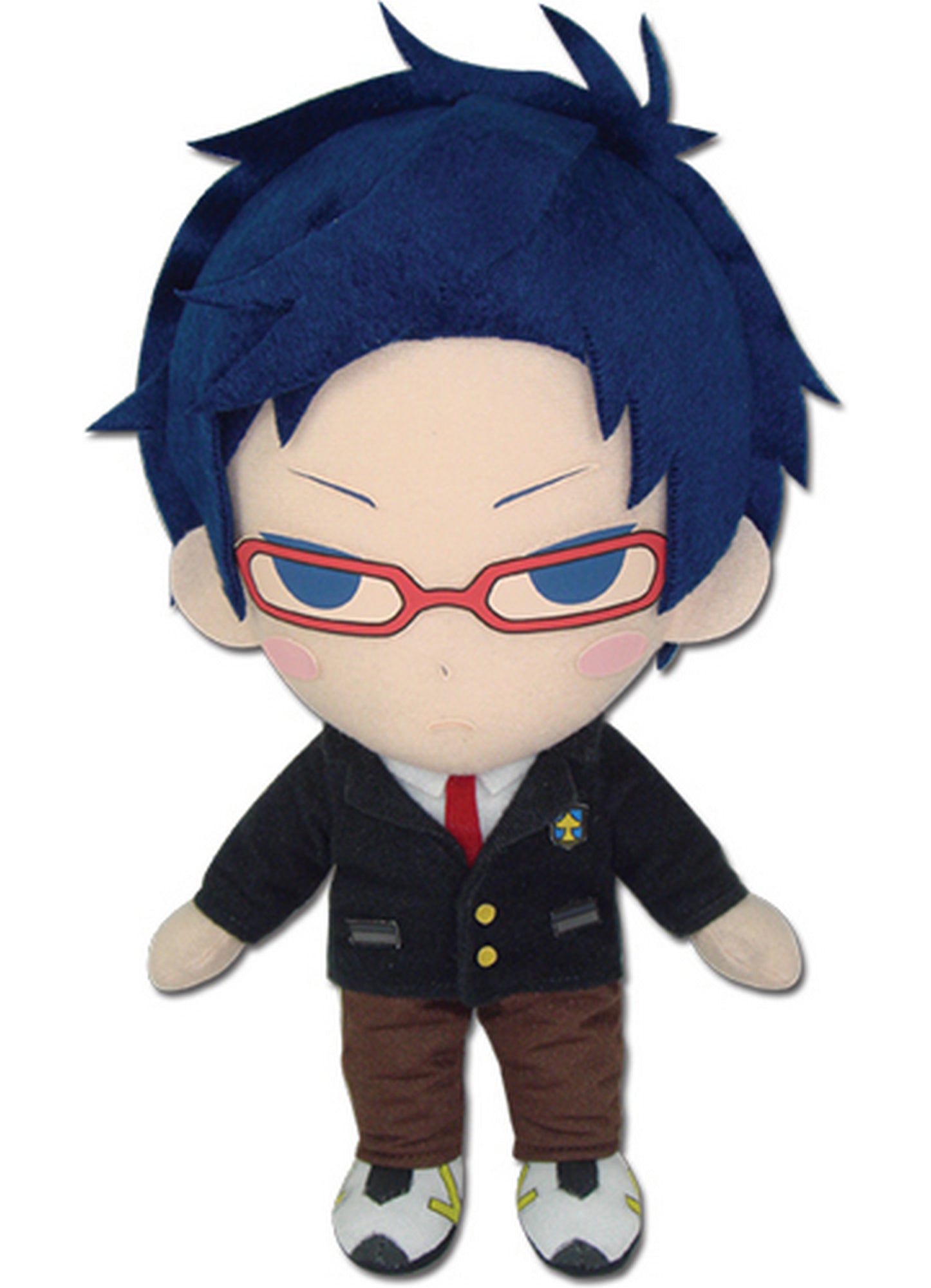 Free! - SD Rei Ryugazaki Uniform Plush 8"H