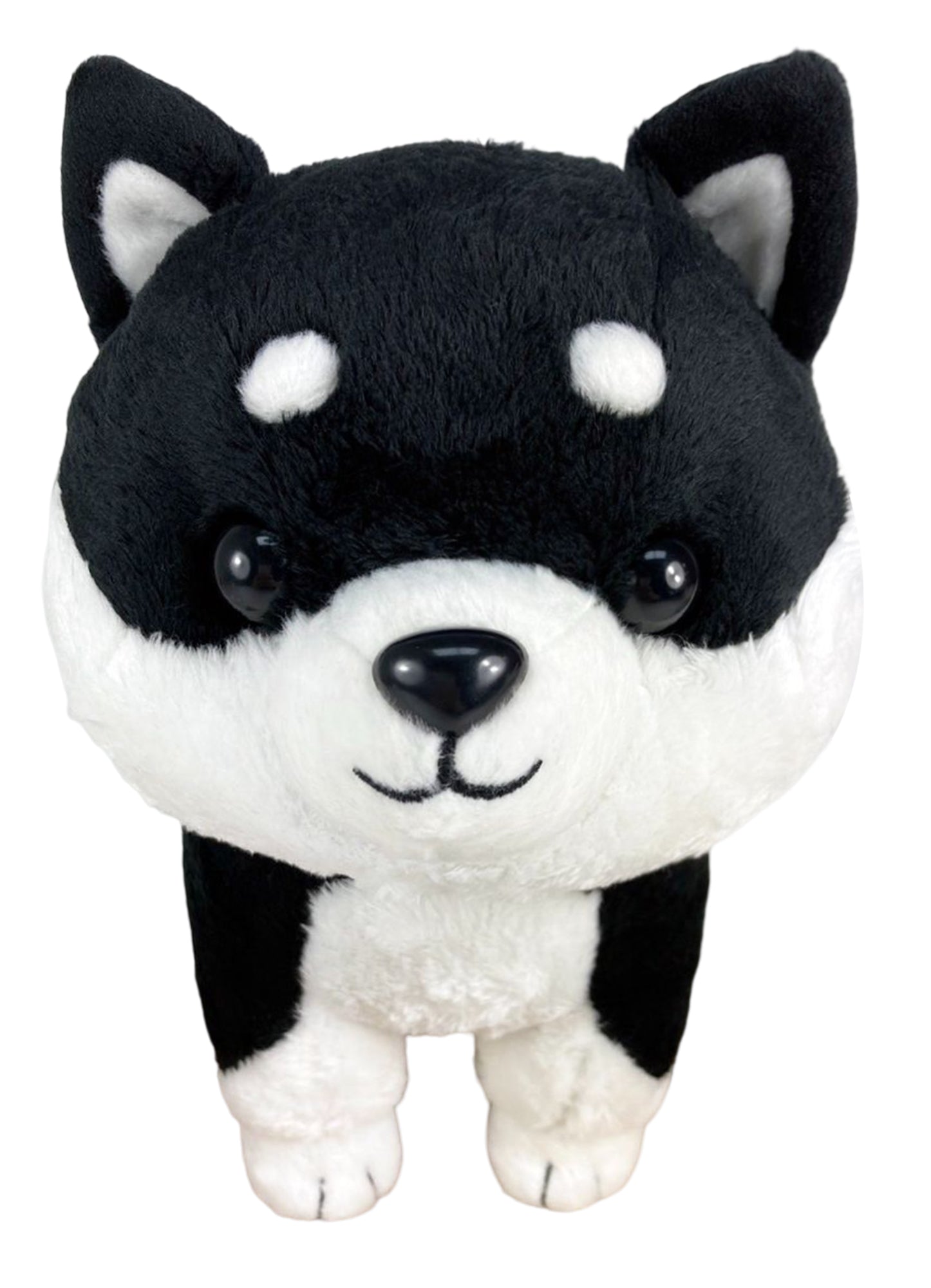 Black Shiba Plush 8"H