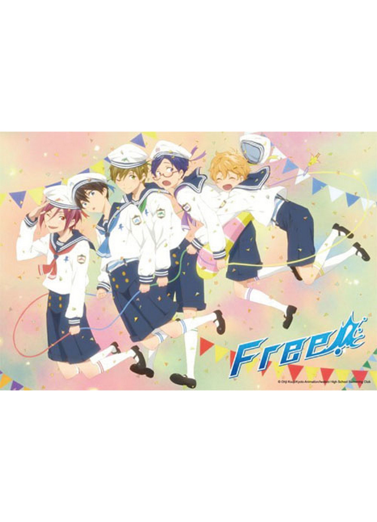 Free! - Chibi Sailors Jigsam Puzzle 300 Pcs
