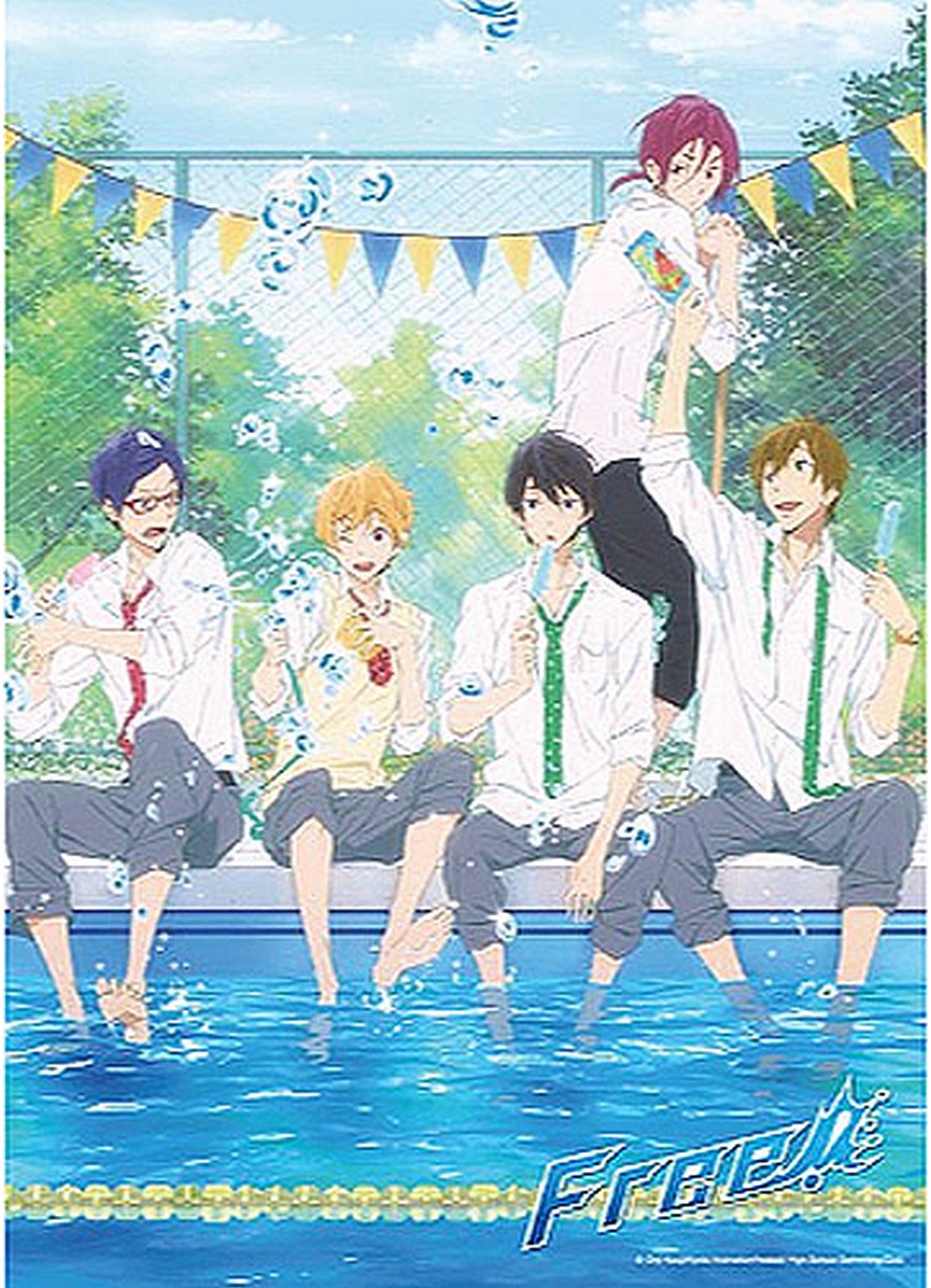 Free! - Boys Cooling Off Jigsaw Puzzle 520 Pcs