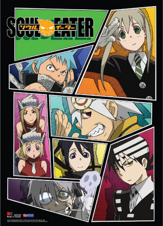 Soul Eater - Group Wall Scroll 31"W x 43"H