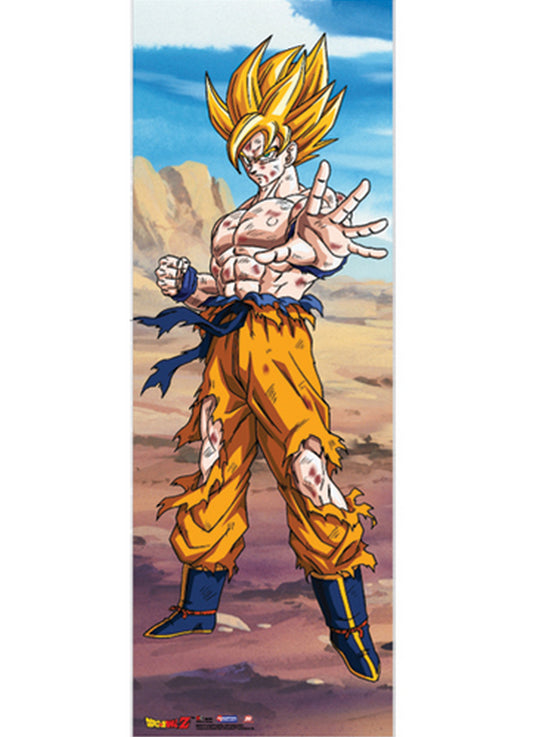 Dragon Ball Z - Son Goku Oversize Wall Scroll 31"W x 43"H