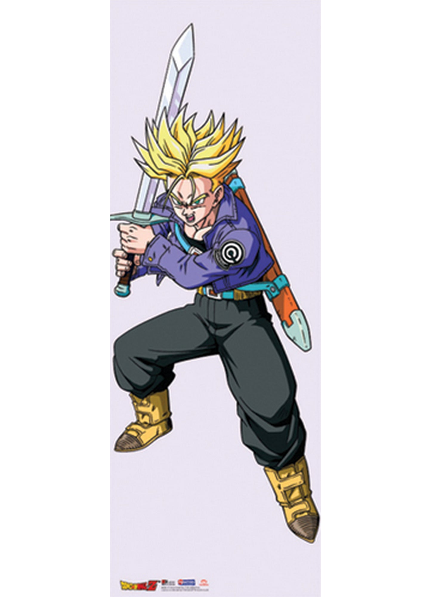 Dragon Ball Z - Trunks Oversize Wall Scroll 31"W x 43"H