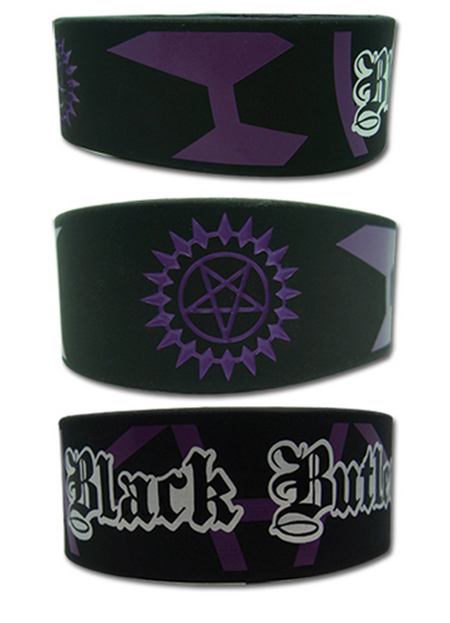 Black Butler - Sebastian Michaelis Seal PVC Wristband