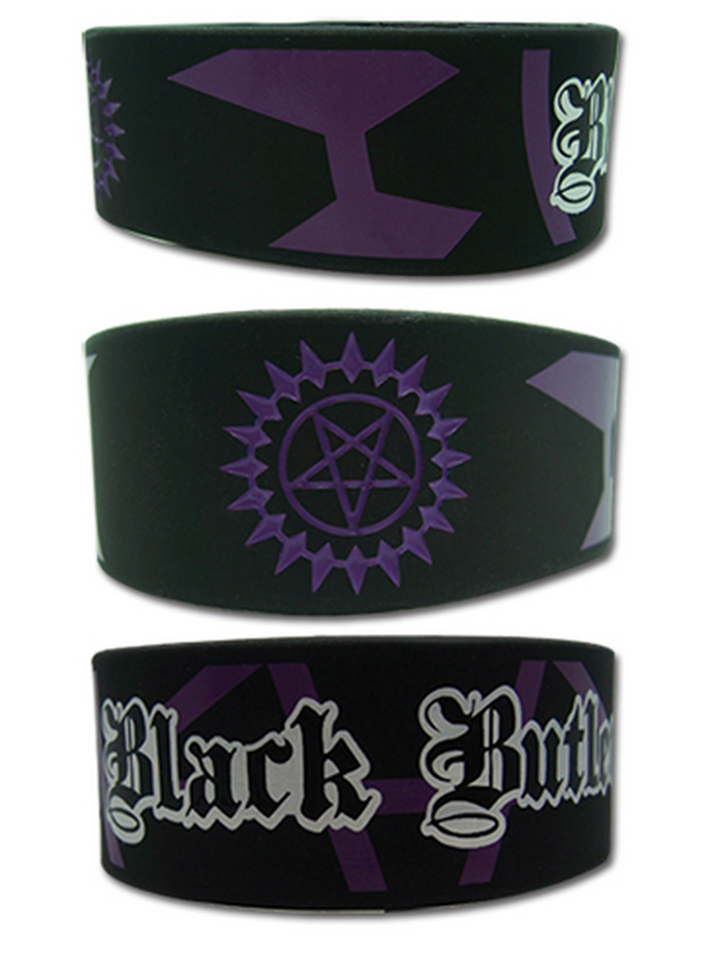 Black Butler - Sebastian Michaelis Seal PVC Wristband