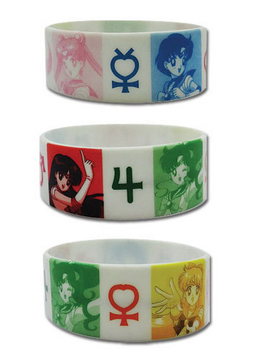 Sailor Moon - Sailor Soldiers PVC Wristband