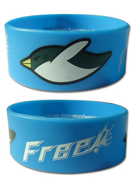 Free! - Penguin PVC Wristband