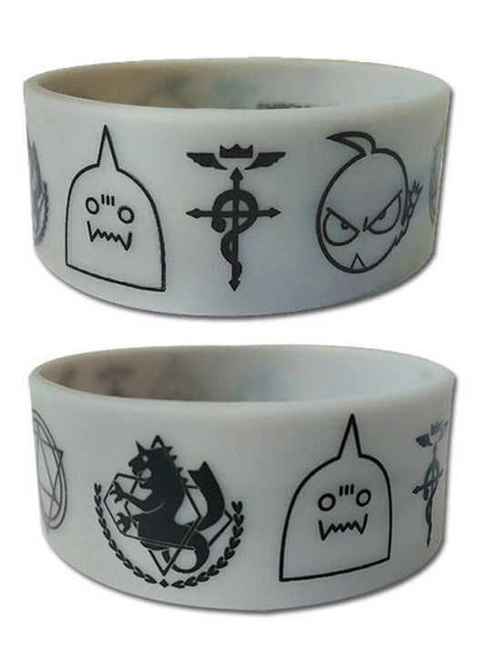 Fullmetal Alchemist - Symbols PVC Wristband