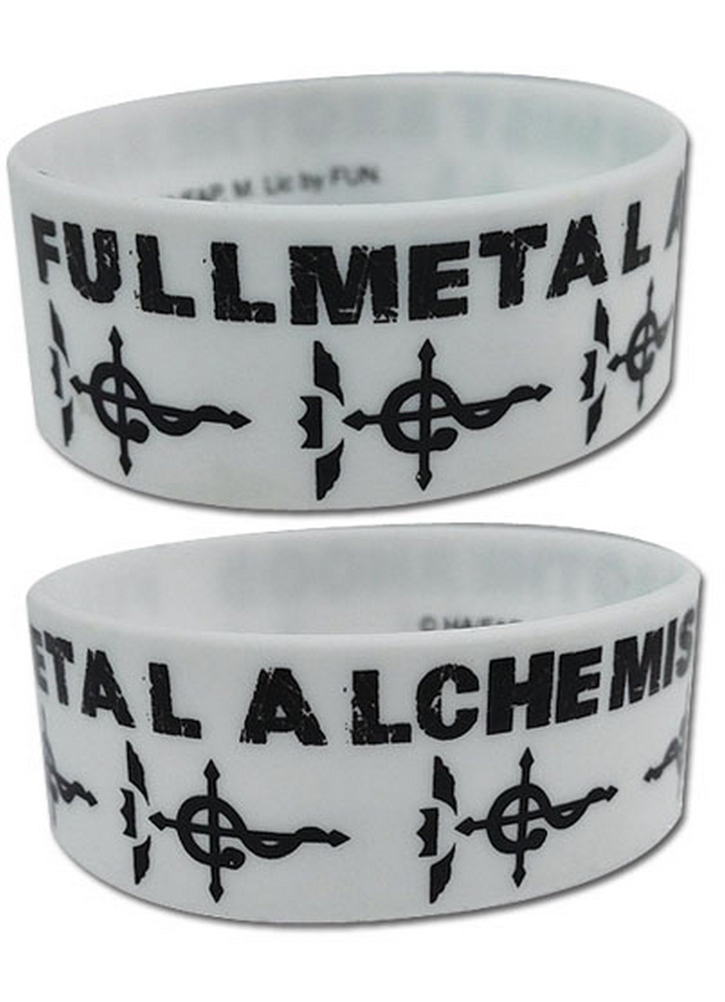 Full Metal Alchemist: Brotherhood - Flamels Cross PVC Wristband