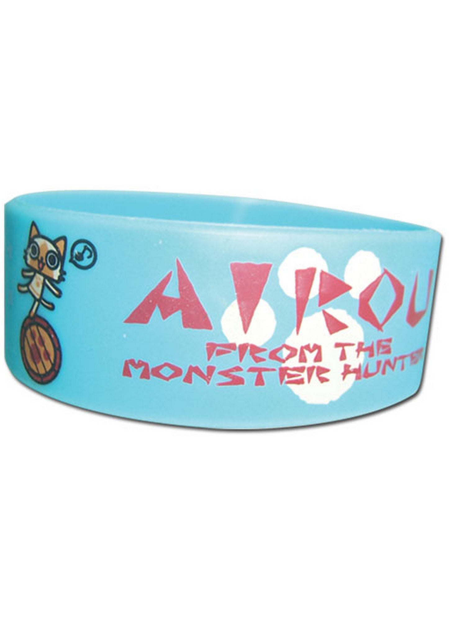 Airou From The Monster Hunter - Group PVC Wristband