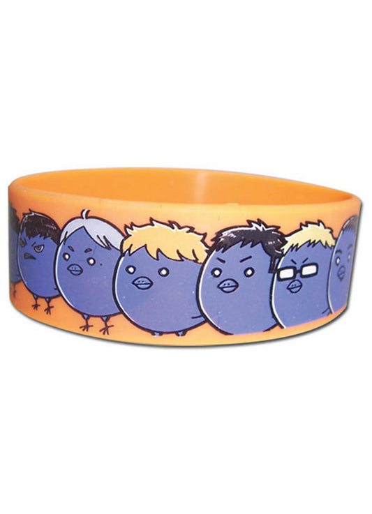 Haikyu - Full Group SD Birds PVC Wristband