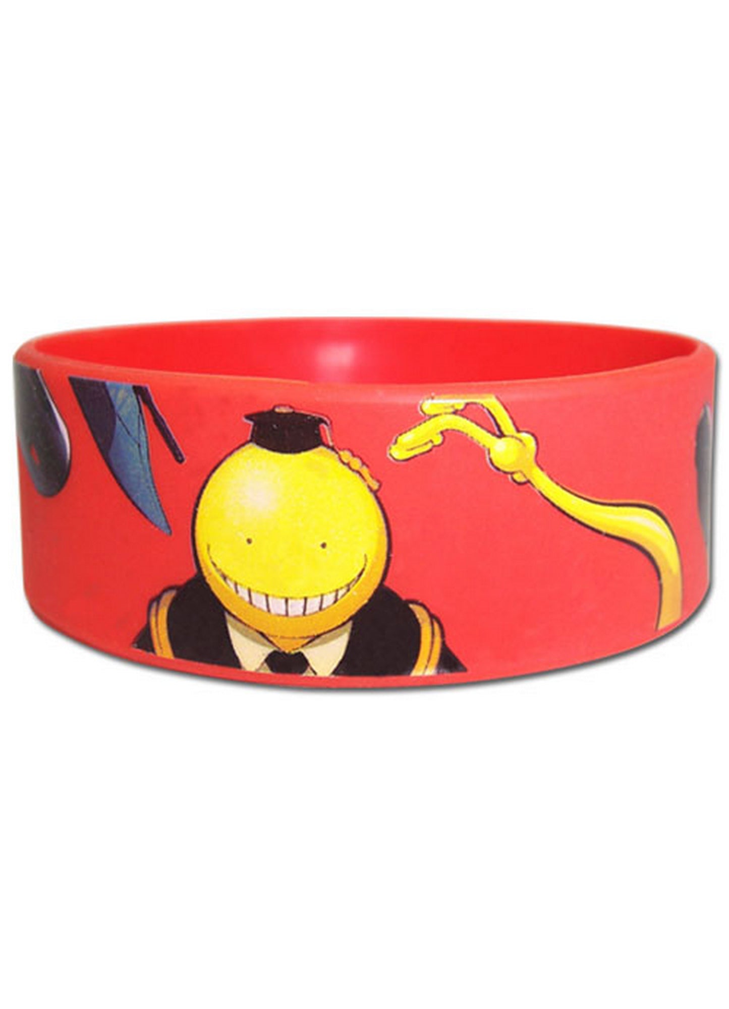 Assassination Classroom - Koro Sensei And Weapons PVC Wristband