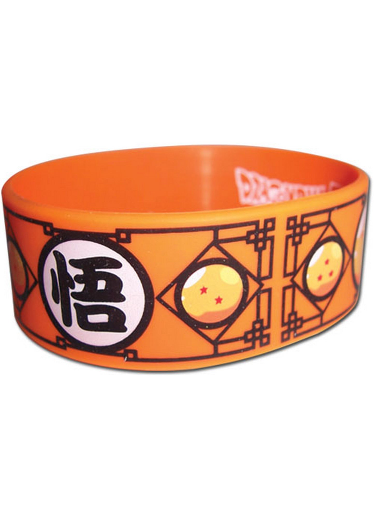 Dragon Ball Z - Dragon Balls And Symbol PVC Wristband