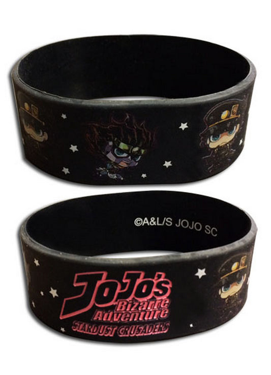 Jojos Bizarre Adventure - Jotaro Kujo & Platinum PVC Wristband