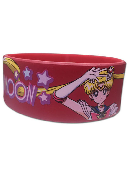 Sailor Moon R - Chibi Moon And Sailor Moon PVC Wristband